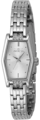 Obrázok produktu pre Invicta Angel 48130 Dámske hodinky - Quartz strojček - Nerezová oceľ so strieborným ciferníkom - 20 mm