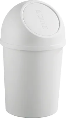 Obrázek produktu pro helit odpadkový koš H2401182 13l kulatý PP světle šedý