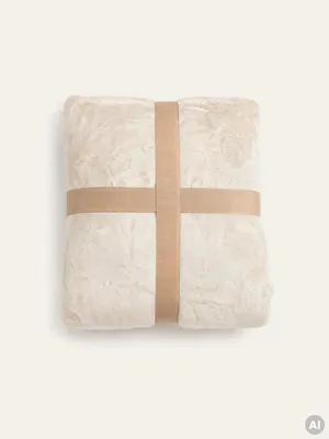 Produktbild von HOMLA ROTE Bettüberwurf, dick, beige, 200 x 220 cm