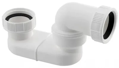 Obrázek produktu pro sklokeramikaO - Sifon vanový otočný - plast - 6/4" - DN40 - bílá