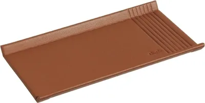 Produktbild von Federschale La Linea Leder terrakotta