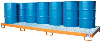 Produktbild von Bauer Auffangwanne AW-12, lackiert, Gelborange