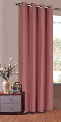 Produktbild von Vorhang Lichtdicht, Matte lichtdurchlässige unifarbene Gardine mit Ösen