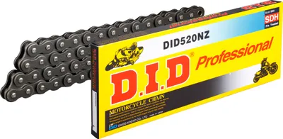 Produktbild von Rollenkette DID520NZ/92C Kette offen mit Clipschloss (FJ)