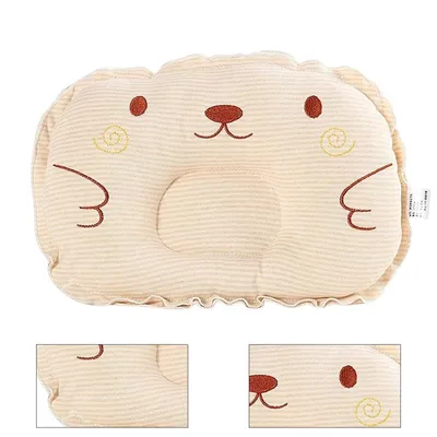 Produktbild von Babykissen zur Vorbeugung von Plagiozephalie – Kippsicheres Kissen für Babys von 0-3 Jahren, Für Wiege, Bett und Kinderwagen