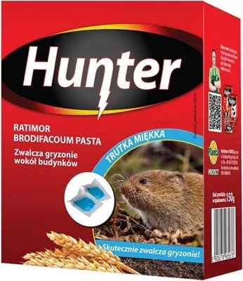 Obrázek produktu pro Jed, jed na myši Hunter 0,17 kg