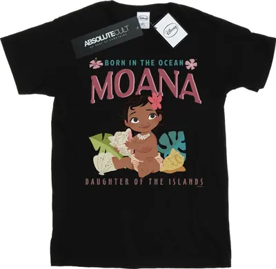 Produktbild von Disney - "Born In The Ocean" T-Shirt für Damen BI39356 (M) (Schwarz)