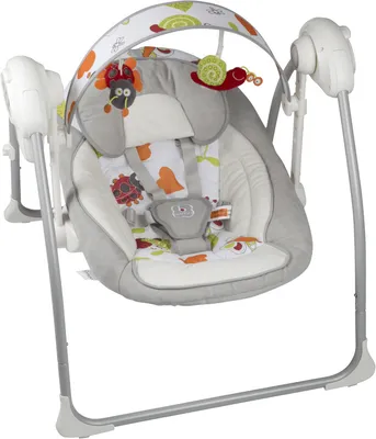 Produktbild von BabyGo Babywippe Dandly, grau