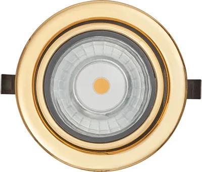 Produktbild von LED Möbeleinbauleuchte "N 5022 COB" 3,3W 930 (Warmweiß) Gold schwenkbar