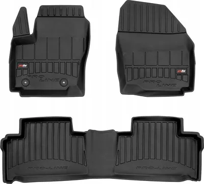 Immagine prodotto di Tappetini E Tappetini Per I Piedi Ford S-Max Mk1 2006-2015 Con Vaschette In Gomma 3D S