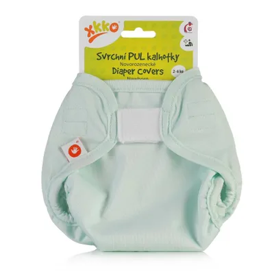 Image de xkko Culotte Newborn Velcro Pastel Mint