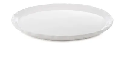 Produktbild von Servierteller Keramik Ø34cm weiß