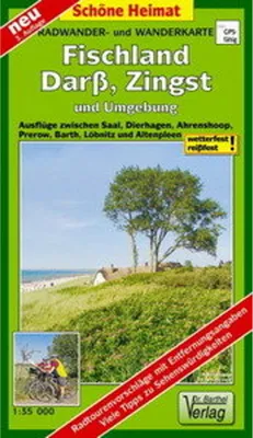Immagine prodotto di Fischland, Darß, Zingst e dintorni Carta ciclistica ed escursionistica 1 : 35 000