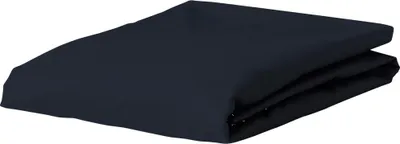Produktbild von Essenza Satin Spannlaken Minte  Farbe Nightblue Größe 160x200