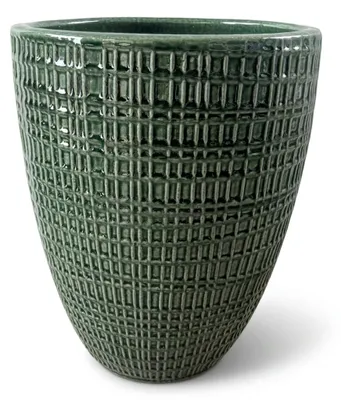 Produktbild von Provencelia Keramik Pflanzkübel Verne B10, Ø41 x H55 cm, frostbeständig, handgefertigt, glasiert, Outdoor, Garten, Terrasse, winterfest