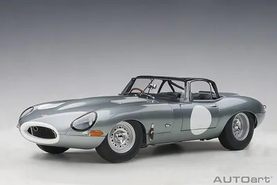 Produktbild von Autoart 73646 - 1/18 Jaguar Lightweight E-Type - Silver - Neu