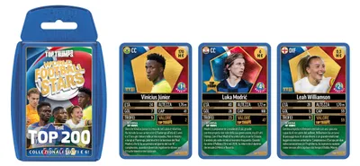 Image de Top Trumps : Les plus grandes stars du football mondial, Top 200, jeu de cartes, numéro 2, avec Kylian Mbappé
