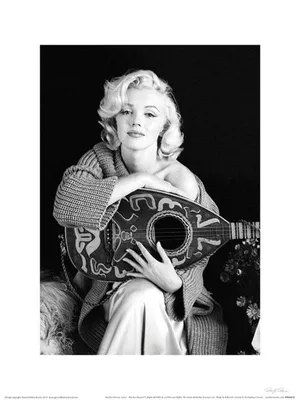 Produktbild von Pyramid Marilyn Monroe Lute Kunstdruck 30x40cm.