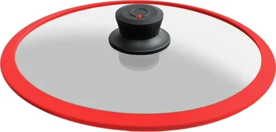 Image de Squality, Couvercle en verre avec anneau en silicone, 20cm, fonction verseuse, anti-choc, LIMETTE