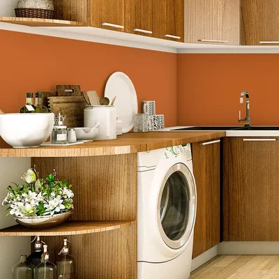 Produktbild von Dekorative Vinyl-Klebefolie auf Meterware – Waschbarer, wasserfester Aufkleber für Wände, Küchen und Möbel – 60 cm x 50 m – Haselnuss