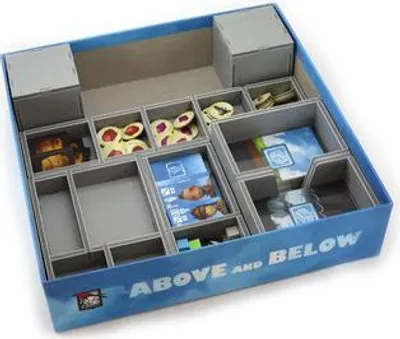 Image de Insert Organizer pour jeu de société en haut et en bas, compatible Evacore