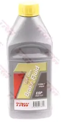 Produktbild von TRW PFB701 DOT 5.1 Bremsflüssigkeit Brems Flüssigkeit 1L Brake Fluid