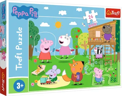 Image de Trefl Puzzle Maxi 24 Peppa Pig FunNaPo. 14342