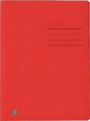 Produktbild von Oxford Oxford Schnellhefter TOP FILE+ DIN A4 390g/m² Karton rot