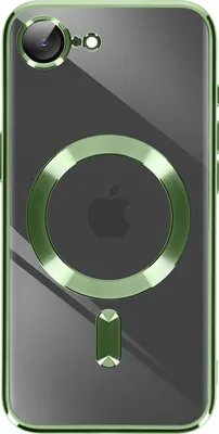 Immagine prodotto di Avizar, custodia per iPhone 16e con protezione fotocamera in silicone, verde