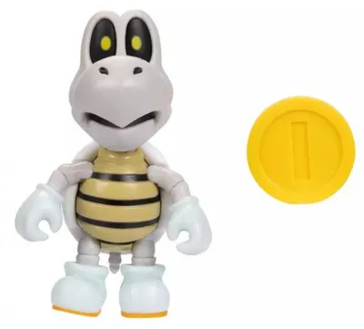 Image de Skelerex avec pieces : figurine super mario 9 cm - personnage