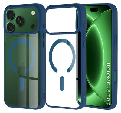 Zdjęcie produktu dla Techsuit - Etui MagSafe Pro na iPhone 18 Pro / iPhone 17 Pro - niebieskie