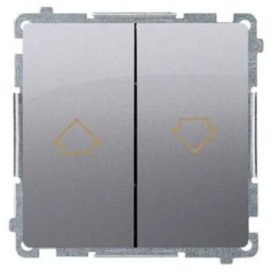 Immagine prodotto di Interruttore a tre posizioni 1-0-2 acciaio Inox Bmzw1K.01/21 Simon Basic