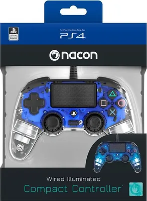 Produktbild von Nacon PS4 Controller Light Edition Blue