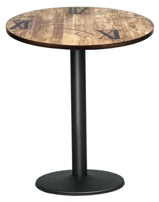 Immagine prodotto di Tavolo bistro/caffetteria/bar, MDF e acciaio, 60 x 60 x 72 cm