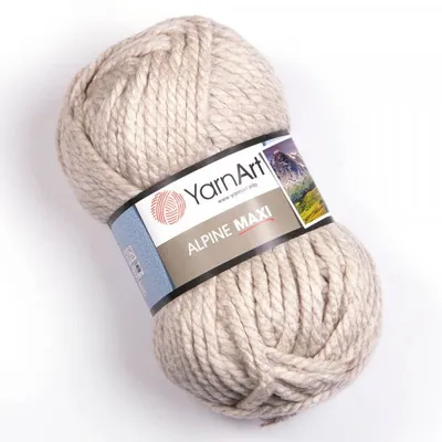 Obrázok produktu pre Yarn Art Alpine Maxi 665 Beige Pletacia priadza