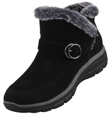 Immagine prodotto di Skechers Slip-Ins Easy Going – Stivaletti da donna invernali, colore nero, modello 168185-BLK