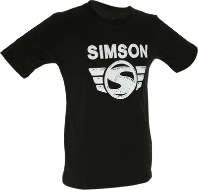 Produktbild von T-Shirt "SIMSON-Logo" Schwarz, Größe: XXL