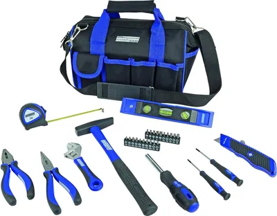 Produktbild von Brüder Mannesmann 30-tlg. Werkzeugset in Tasche