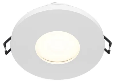 Zdjęcie produktu dla Lampa wpuszczana, aluminium, 1 światło, biały, D 8,4 cm