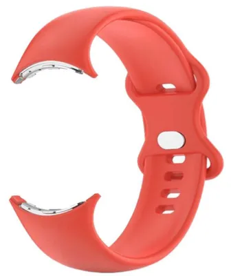 Produktbild von Watch Armband Silikon Google Pixel Watch 4 / 3 / 2 / 1 41mm Butterfly-Schnalle