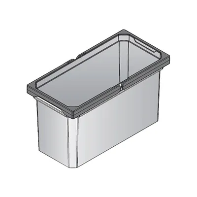 Immagine prodotto di Cestino Envi Free 20804 antracite 10 litri 183 x 382 x 216 mm