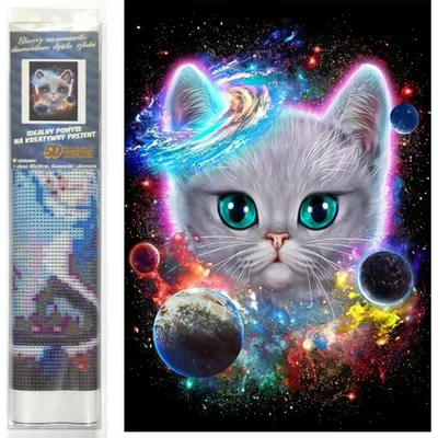 Produktbild von Norimpex Diamantmosaik - Space Kitty 1009215