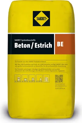 Produktbild von SAKRET Beton-Estrich BE Extrafein C25/30 0-4mm grau 30kg
