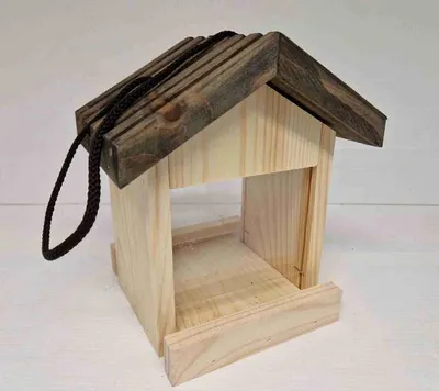 Produktbild von Vogelhaus Fabi mit Plexiglas natur