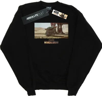 Produktbild von Star Wars - "The Mandalorian The Child" Sweatshirt für Herren BI46428 (M) (Schwarz)