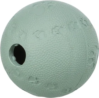 Productafbeelding van Snackbal voor honden - natuurrubber - groen - Ø 6 cm - met labyrintstructuur