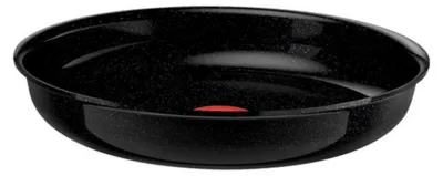 Produktbild von Tefal L27006, Rund, Wok-/Bratpfanne, Schwarz, Keramik, Aluminium, Thermo-Punkt