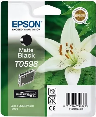 Immagine prodotto di Epson C13T05984010 Epson Tintenpatrone matt schwarz T 059                     T 0598
