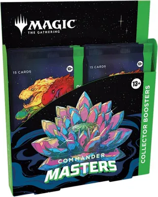 Produktbild von Commander Masters Collector Booster Display (4 Booster) EN