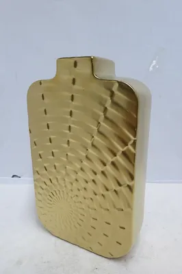 Zdjęcie produktu dla Wazon "Sunny" firmy Gilde, ceramika, kolor złoty, zestaw 2 sztuk, długość: 8 cm, szerokość: 19 cm, wysokość: 30 cm, numer artykułu: 55360, kod kreskowy: 4063387553602